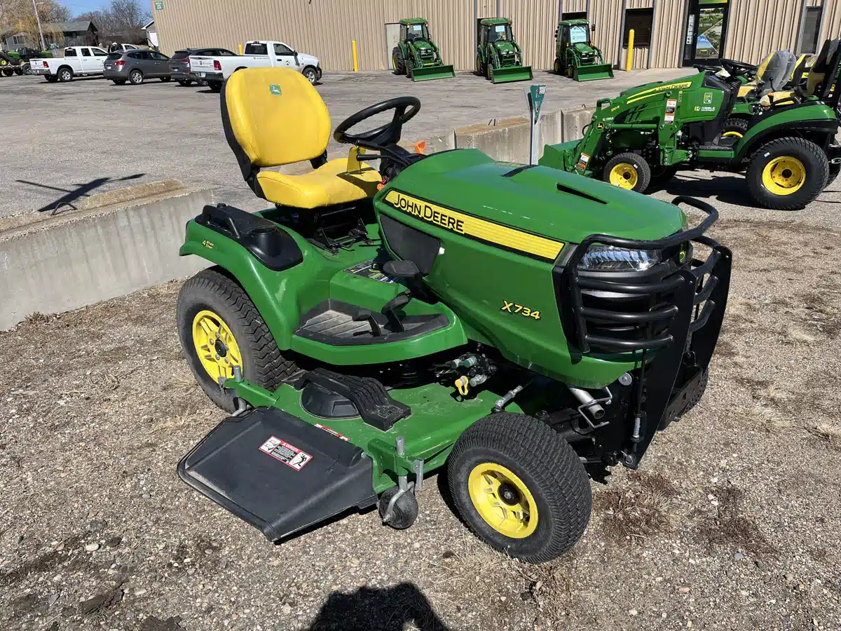 Gallery image 2 for Used 2023 John Deere X734 Lawn Tractor