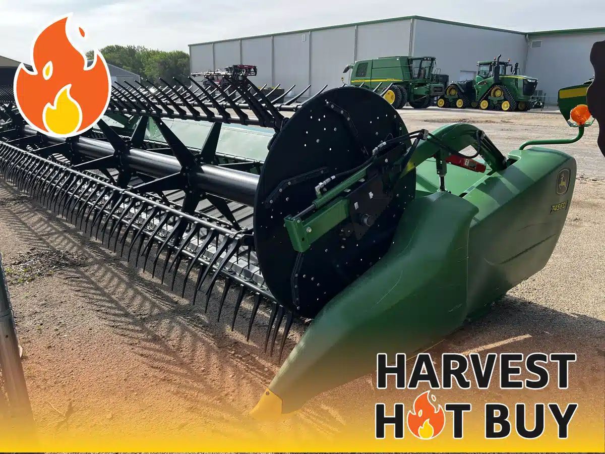 Gallery image 1 for Used 2019 John Deere 745FD Header - Draper