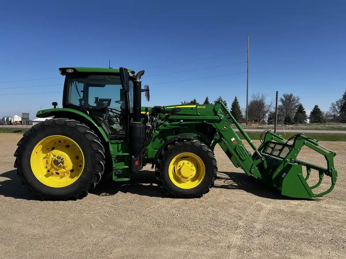Gallery image 2 for Used 2024 John Deere 6R 155 Tractor