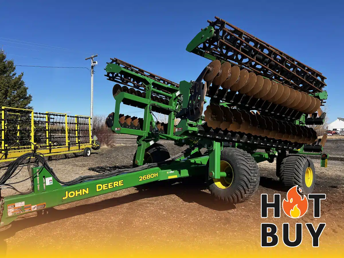 Gallery image 1 for Used 2021 John Deere 2680H Vertical Tillage