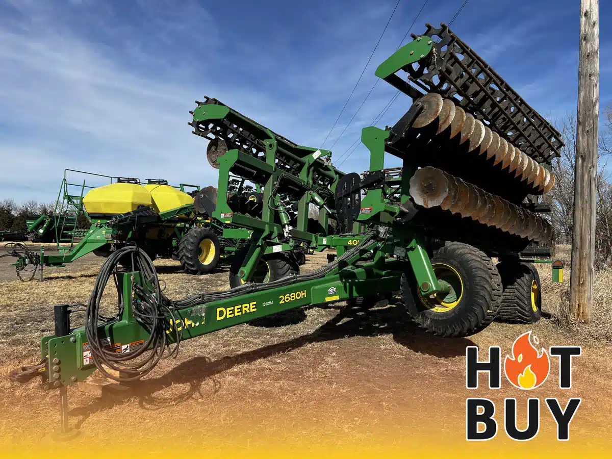 Gallery image 1 for Used 2021 John Deere 2680H Disc