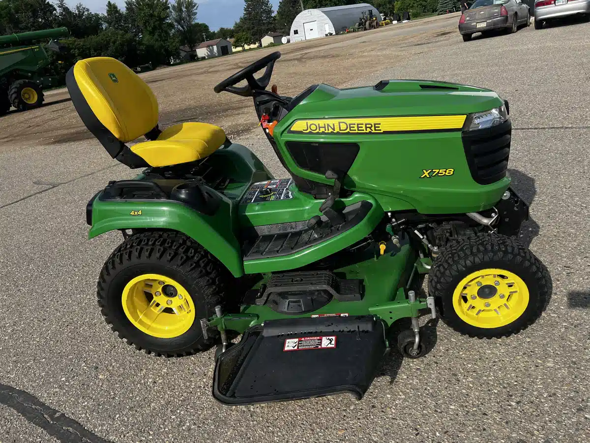 Gallery image 2 for Used 2023 John Deere X758 Lawn Tractor