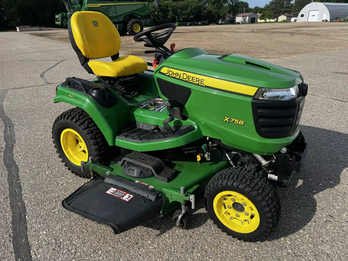 Gallery image 1 for Used 2023 John Deere X758 Lawn Tractor