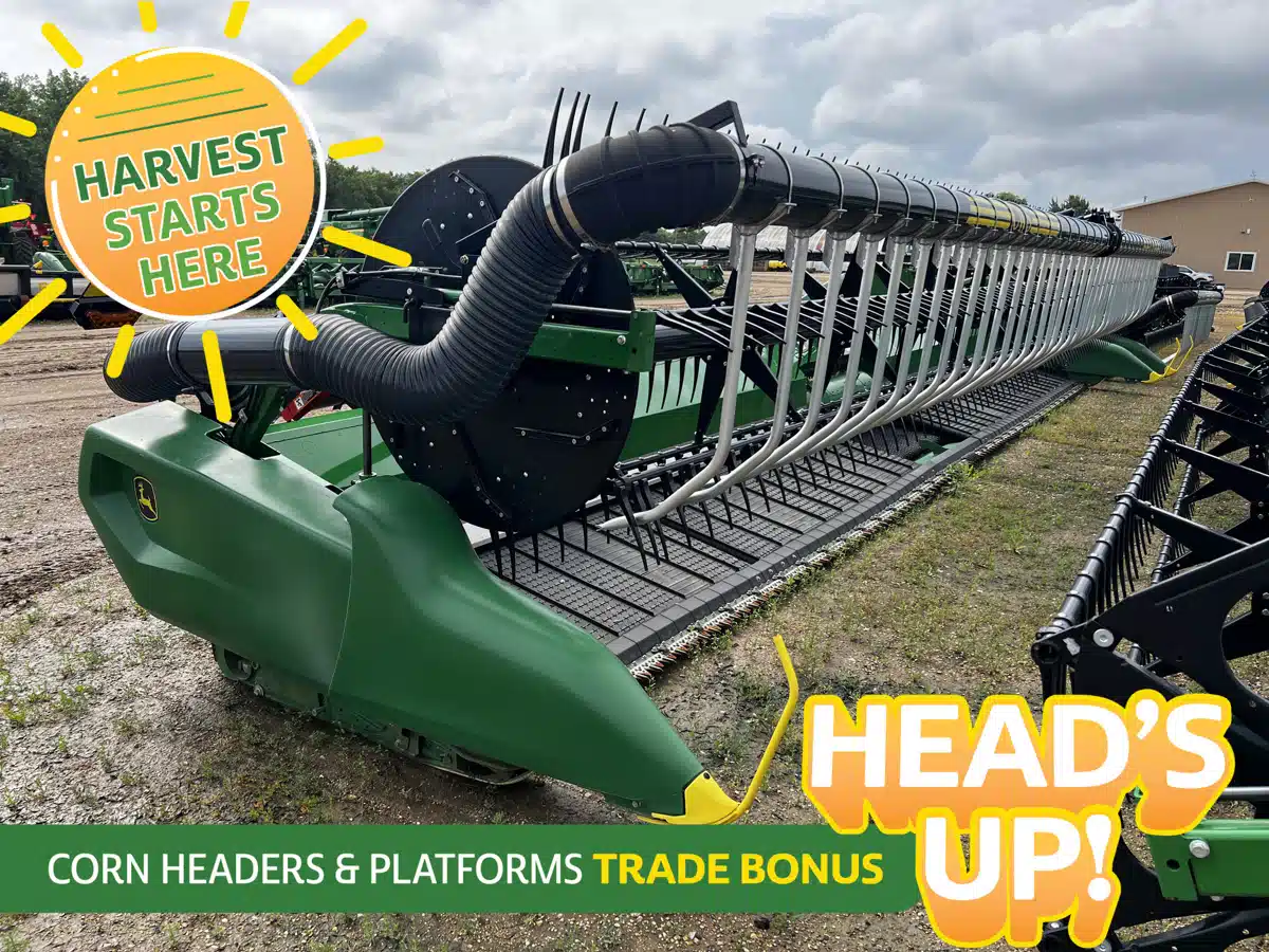 Gallery image 1 for Used 2023 John Deere RD40F Header - Flex