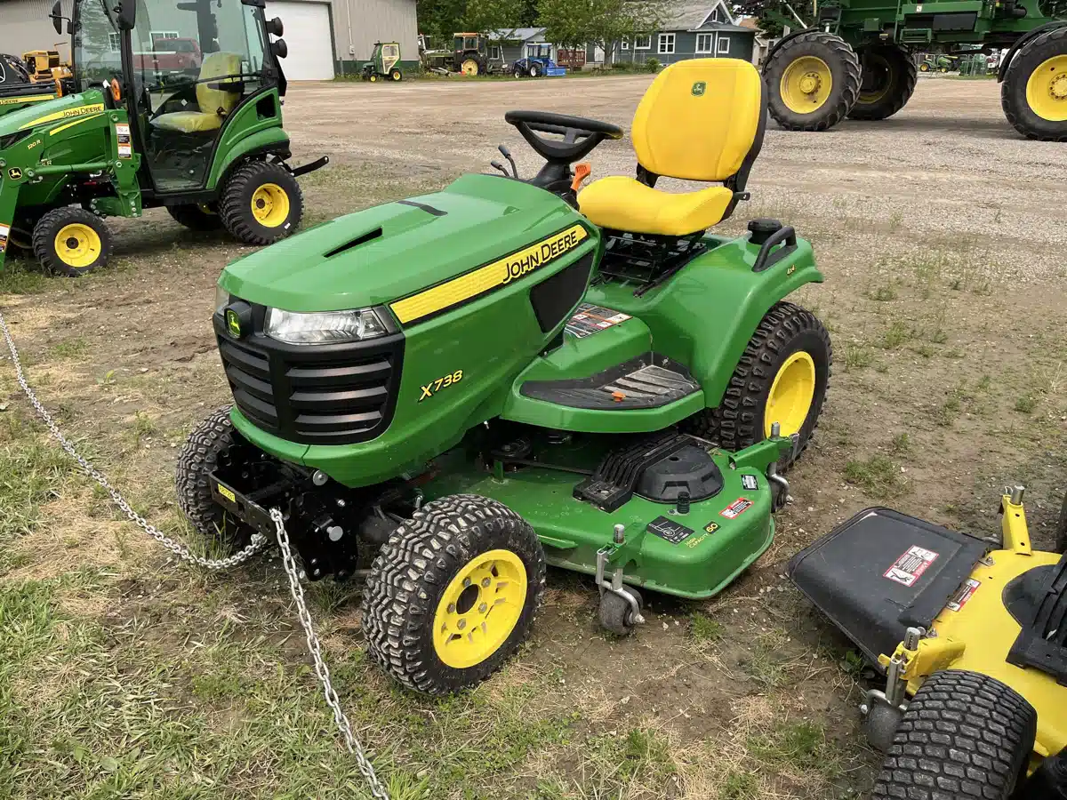 Gallery image 1 for Used 2023 John Deere X738 Lawn Tractor