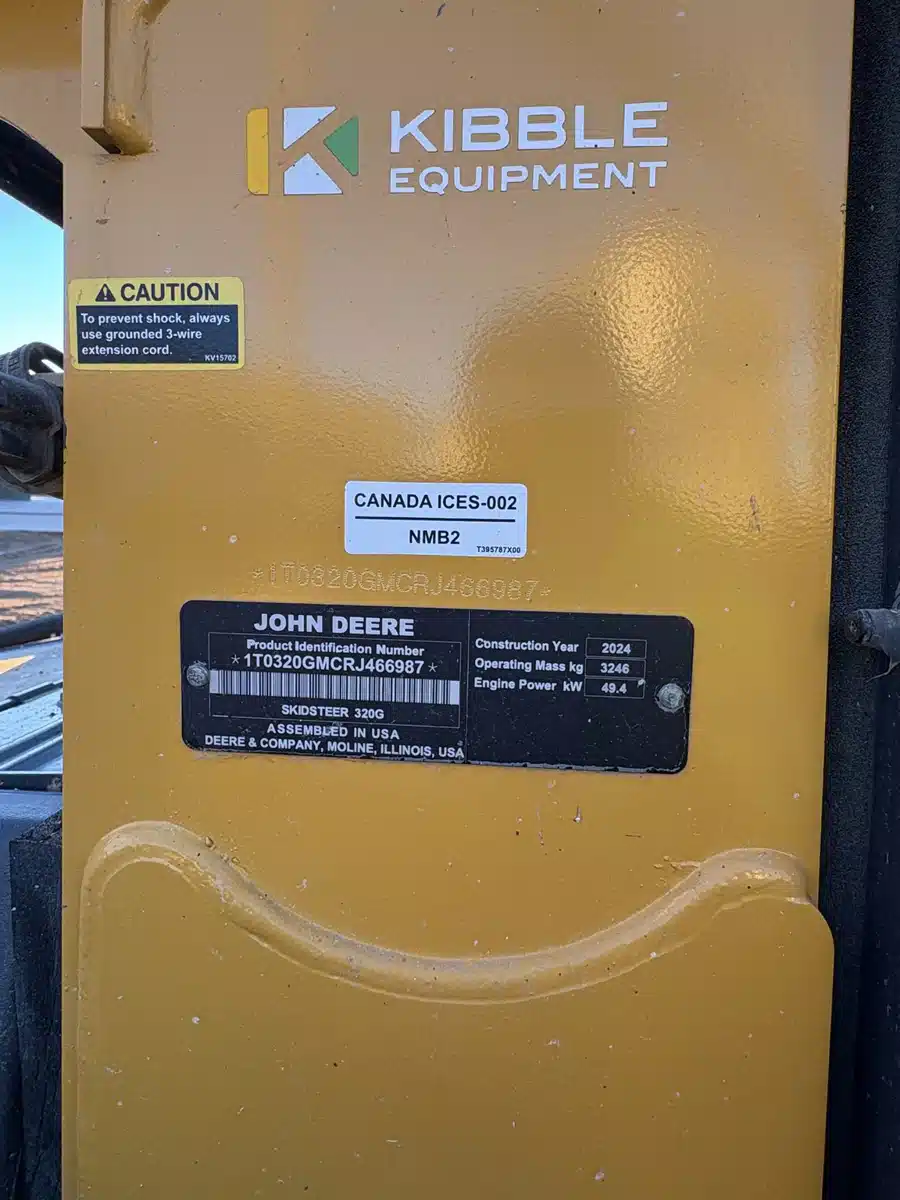 Gallery image 2 for 2024 John Deere 320G Skid Steer