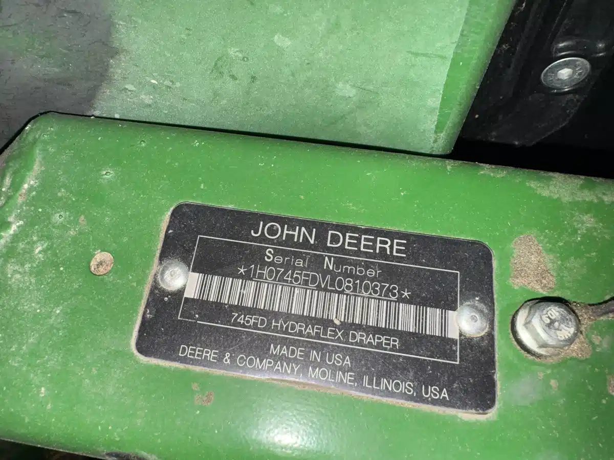 Gallery image 2 for 2020 John Deere 745FD Header - Draper