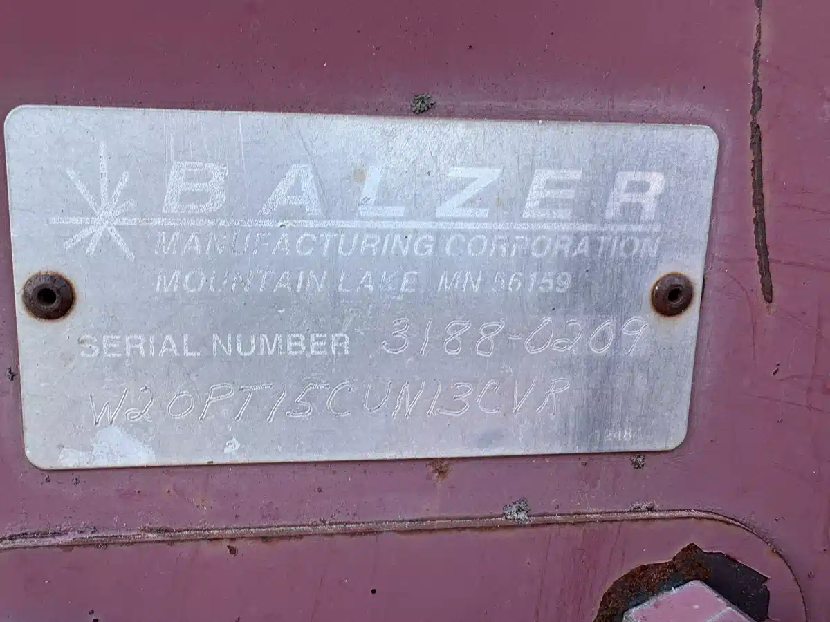 Gallery image 2 for 2010 Balzer 2000 Flail Mower