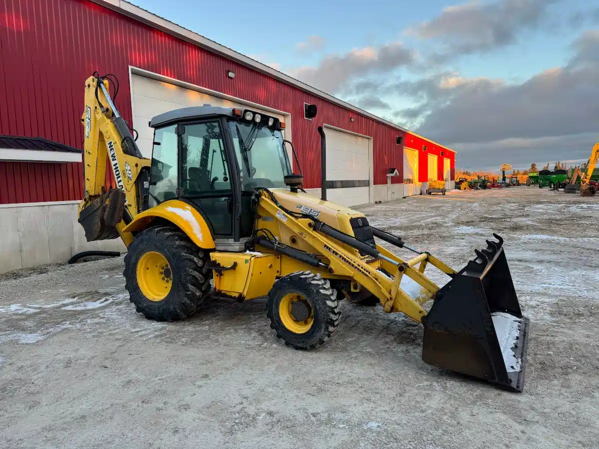 Used 2007 New Holland B95 Backhoe Loader
