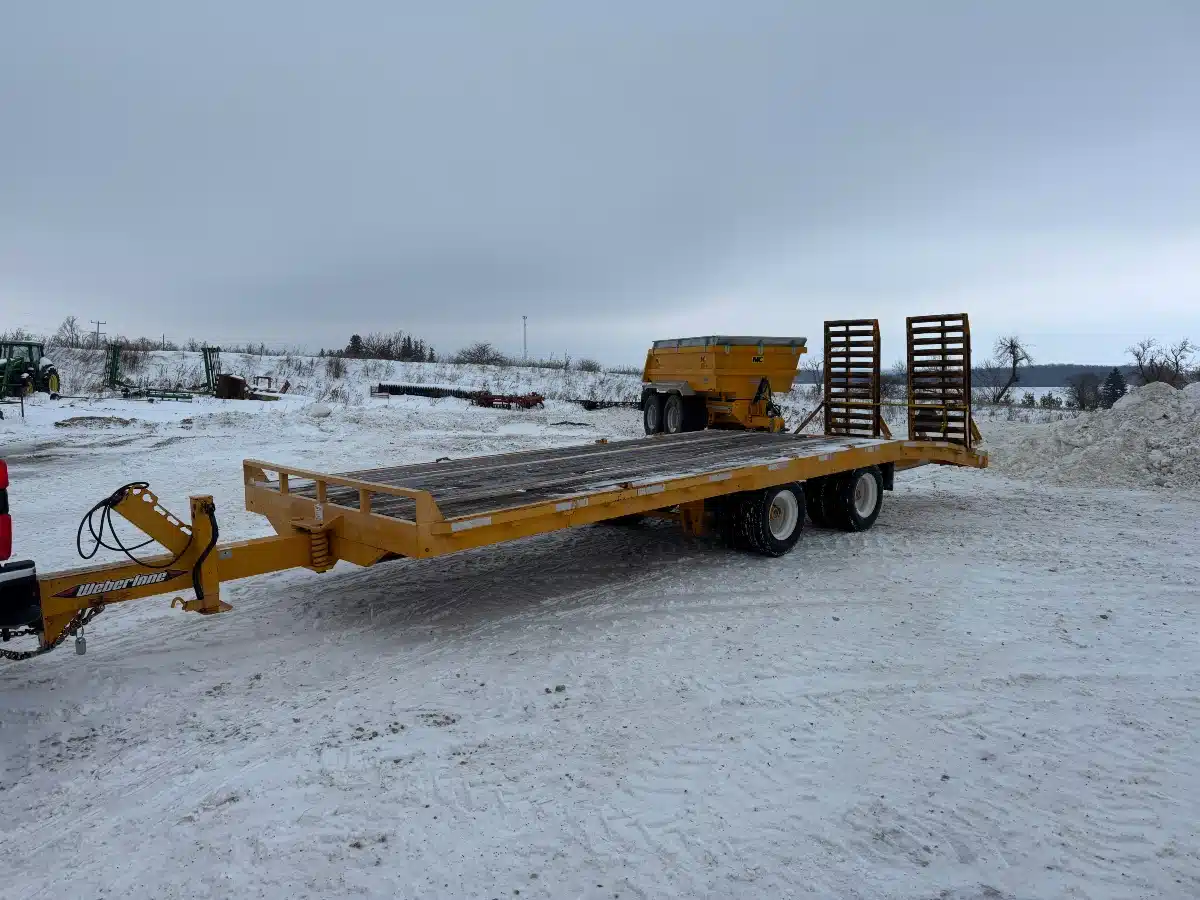 Used 2018 Weberlane wlhe2007DO Trailer - Flat Deck