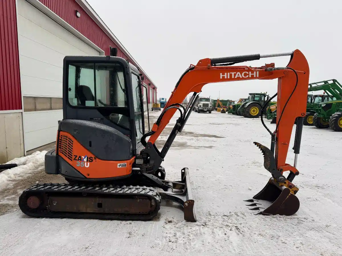 Gallery image 2 for Used 2015 Hitachi ZX35U Excavator