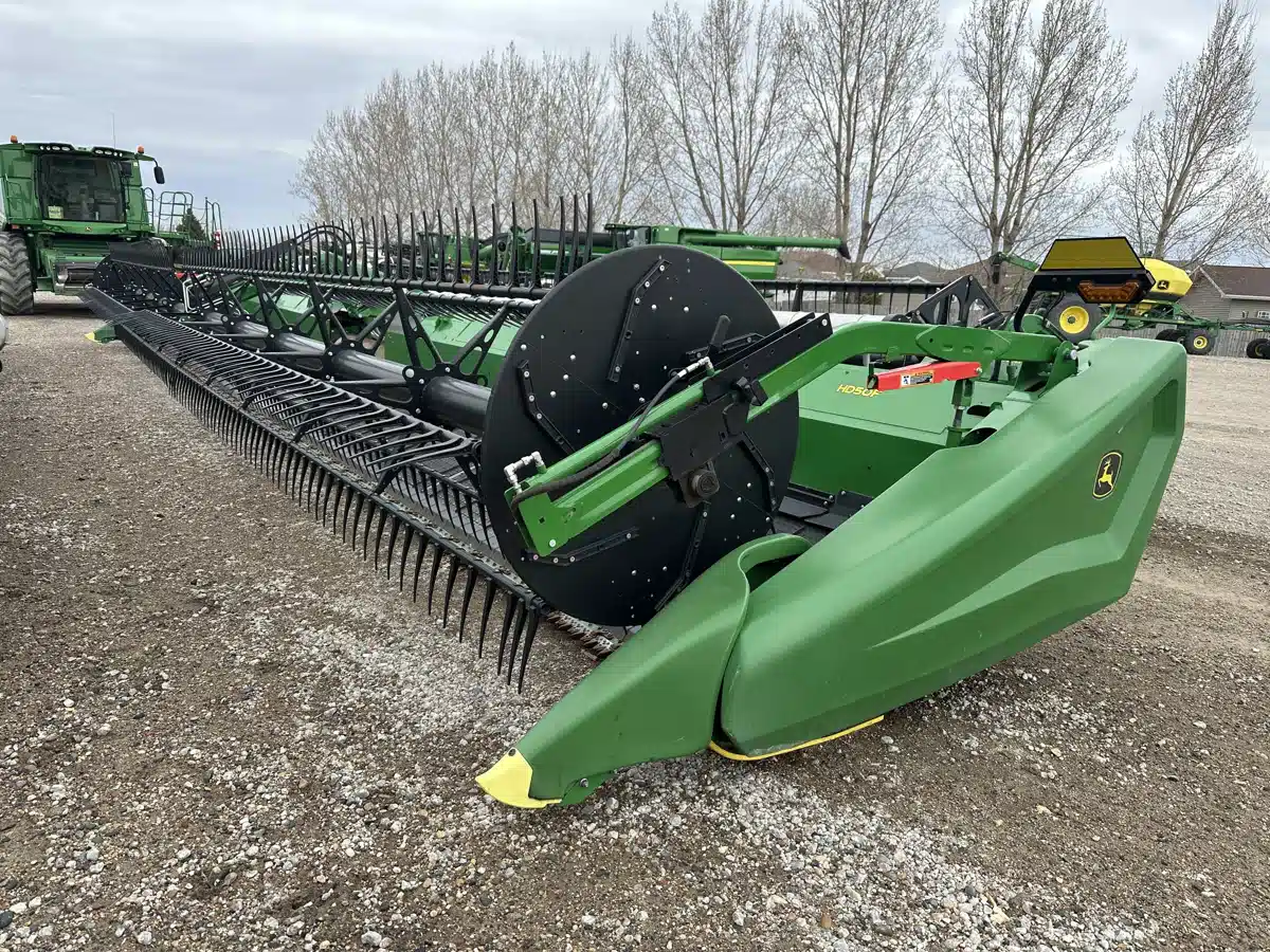 Gallery image 2 for Used 2022 John Deere HD50F Header Combine