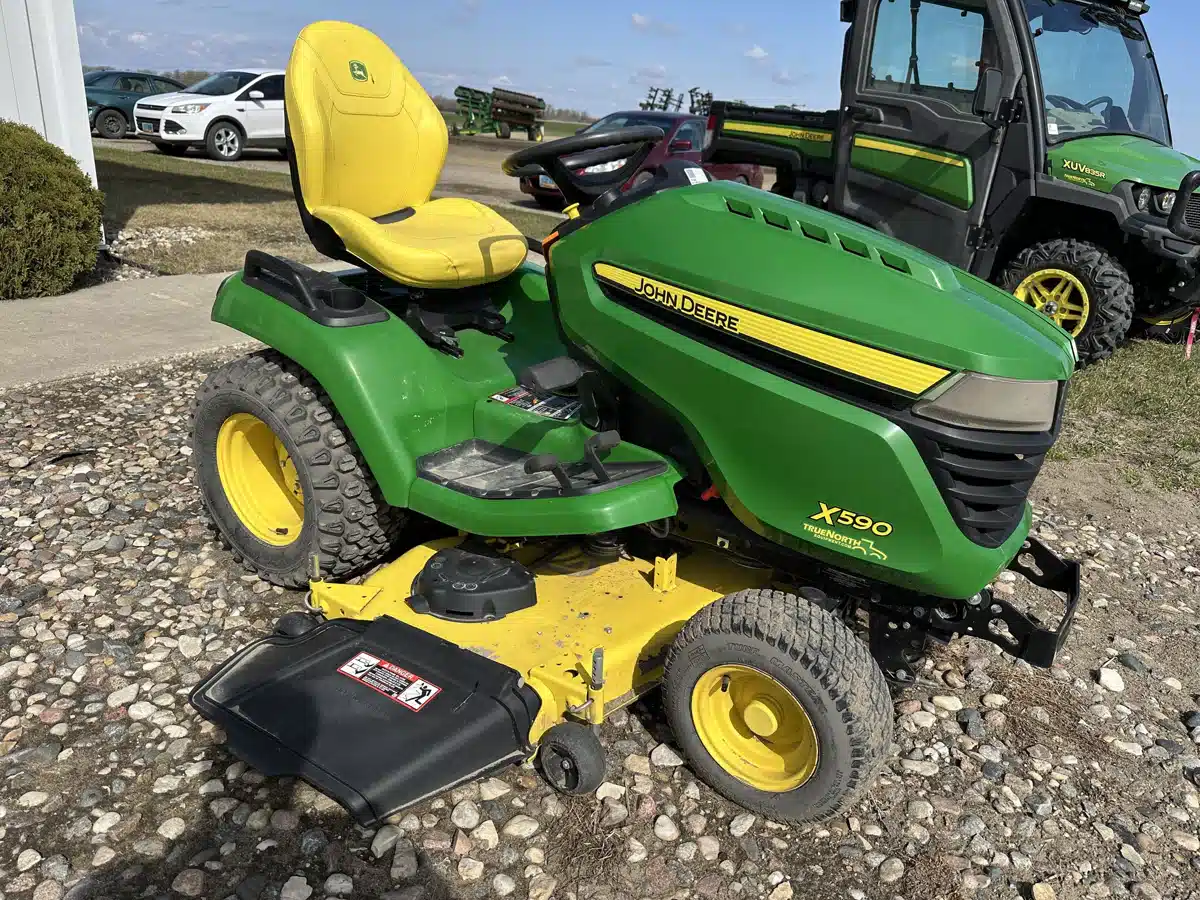 Gallery image 2 for Used 2021 John Deere X590 Lawn Tractor