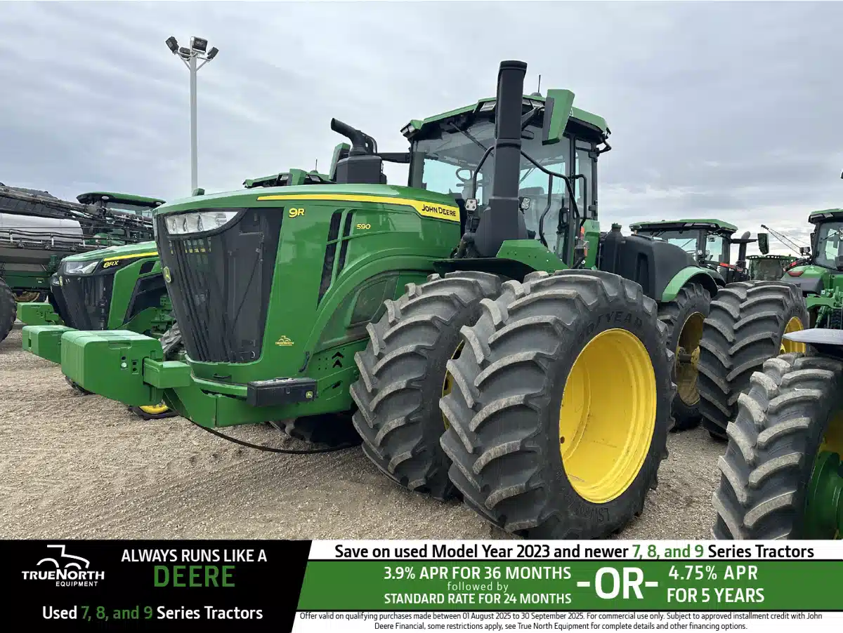Gallery image 1 for Used 2024 John Deere 9R 590 Tractor