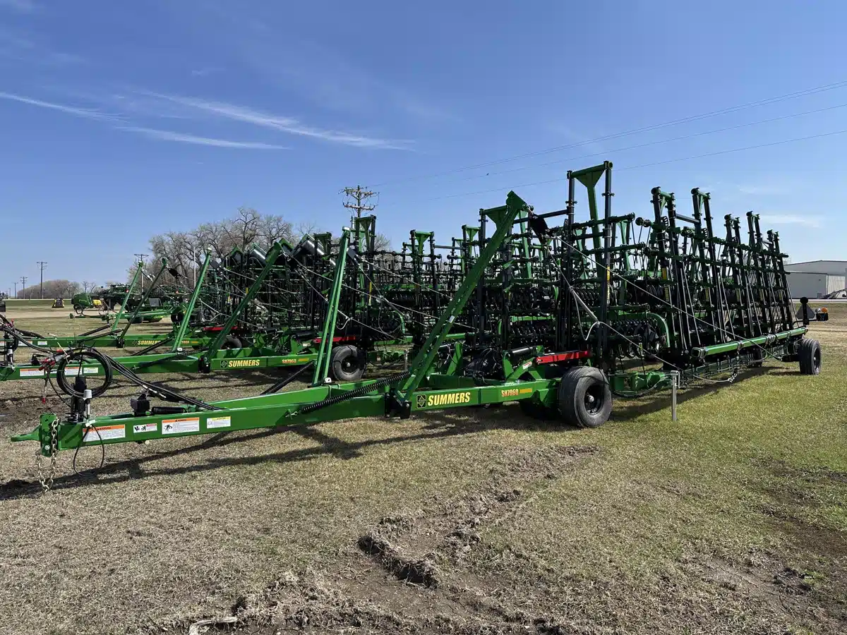 Gallery image 2 for 2024 Summers Mfg 72' SuperHarrow with rolling coils Field Finisher