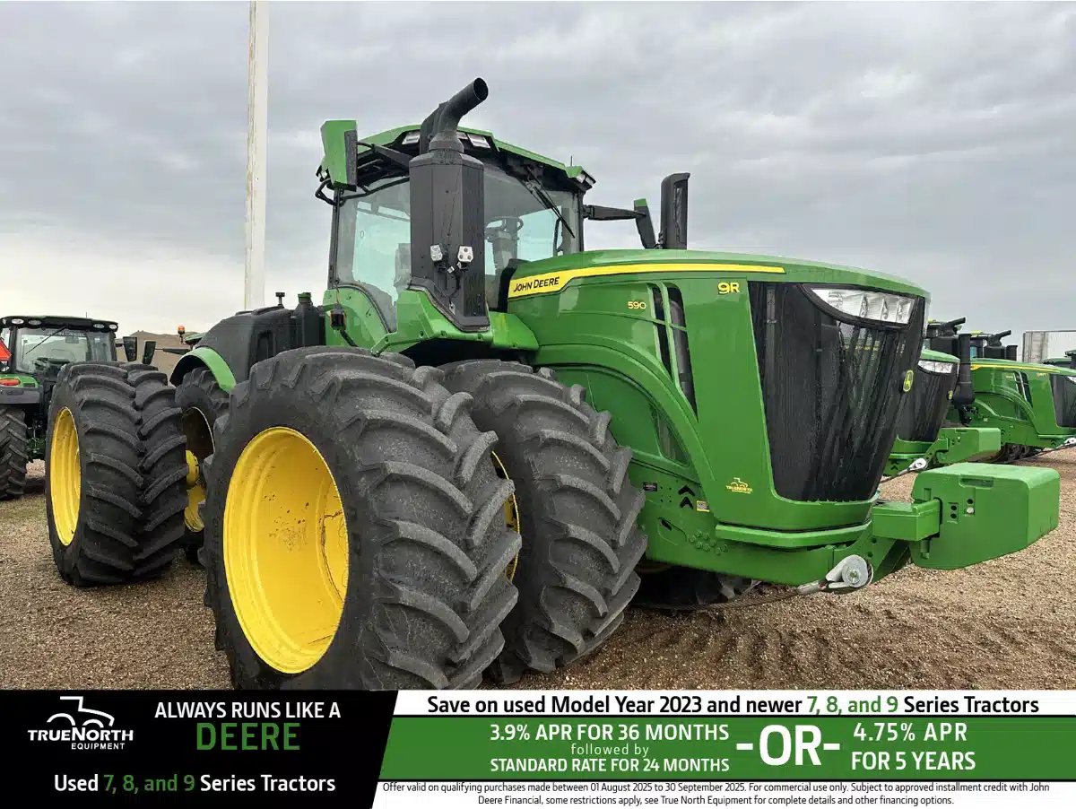 Gallery image 1 for Used 2024 John Deere 9R 590 Tractor