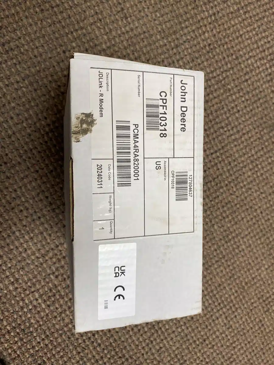 Gallery image 2 for Used 2024 John Deere JDLINK R MODEM Guidance System