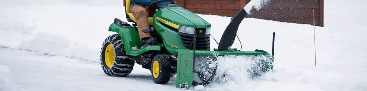 Gallery image 2 for New John Deere 47" Snow Blower for X5's Snow Blower