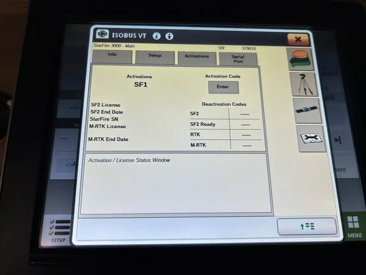 Gallery image 2 for Used John Deere STARFIRE 3000 Guidance System