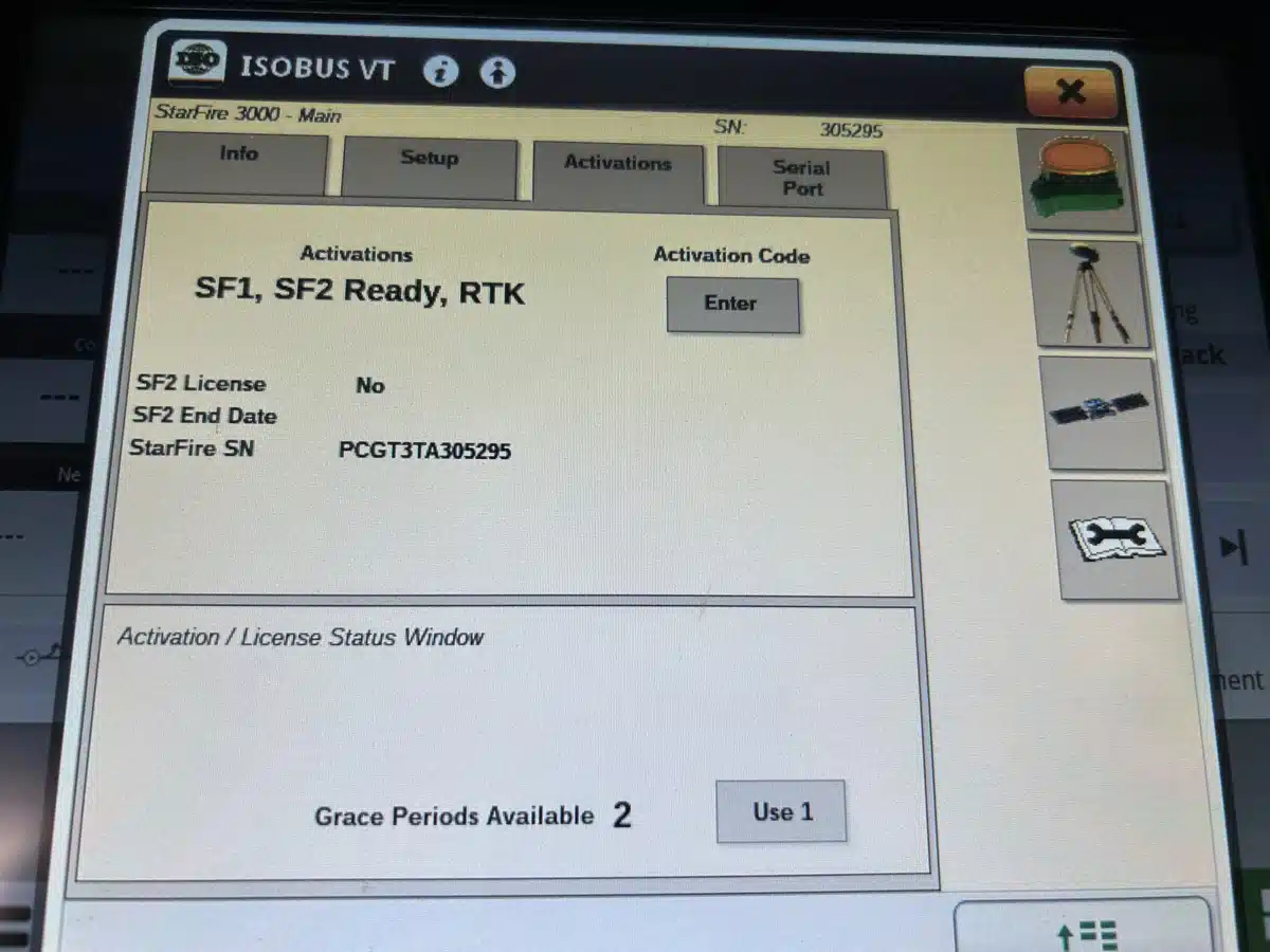 Gallery image 2 for John Deere STARFIRE 3000 Guidance System