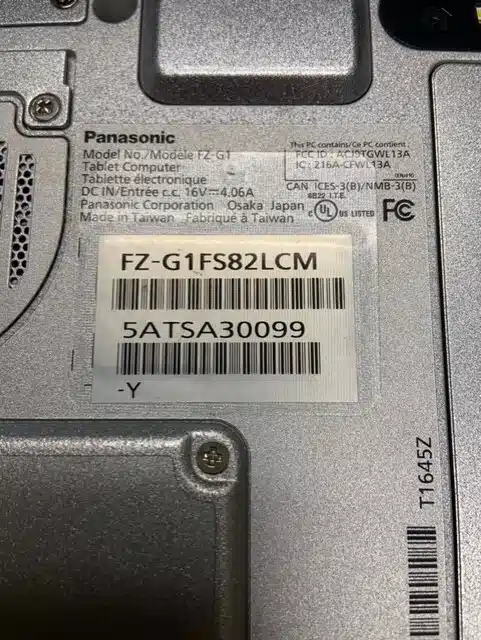 Gallery image 2 for New Terra T3RRA Ditch on Panasonic Toughpad Tablet Guidance System