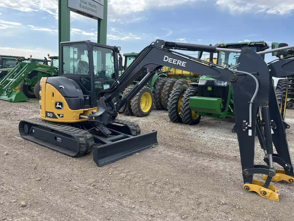 Gallery image 1 for New 2024 John Deere 50 P Excavator