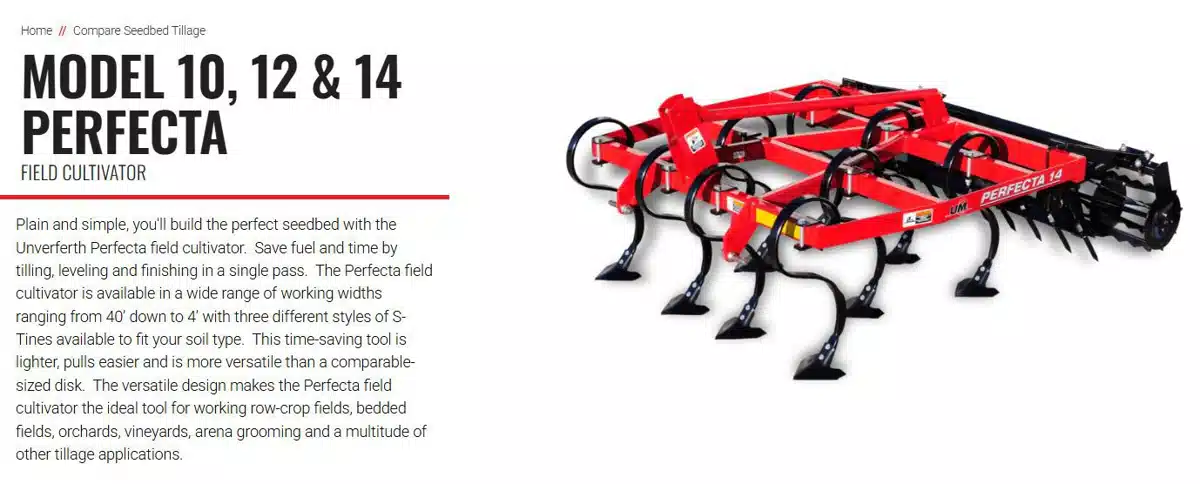 Gallery image 2 for 2024 Unverferth 22' Perfecta Cultivator
