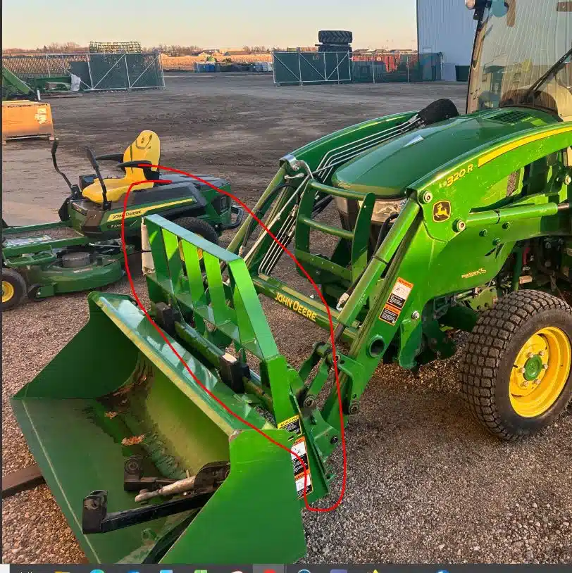 New 2022 Frontier AP12F Pallet Fork Attachment