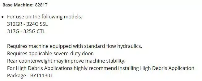 Gallery image 2 for 2022 John Deere RC60B Attachment