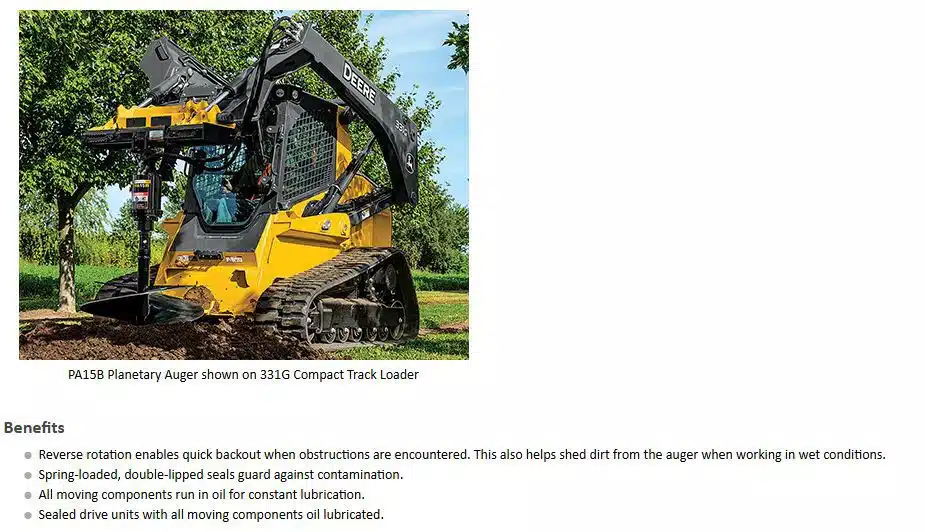 Gallery image 2 for 2022 John Deere PA30B Attachment
