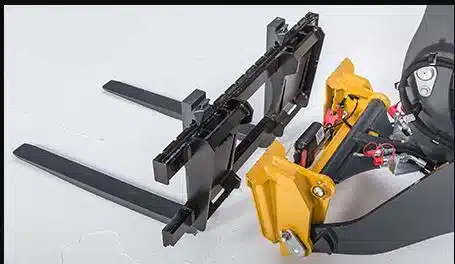 Gallery image 1 for 2025 John Deere BYT11466 Class 2 Fork Frame with 48" Fork Tines (Hook/Euro Style) Attachment