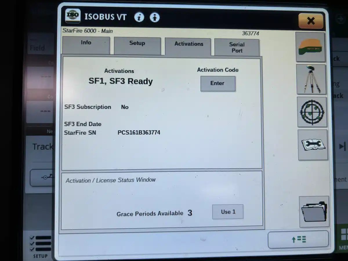 Gallery image 2 for 2020 John Deere StarFire 6000 SF3 Ready Guidance System