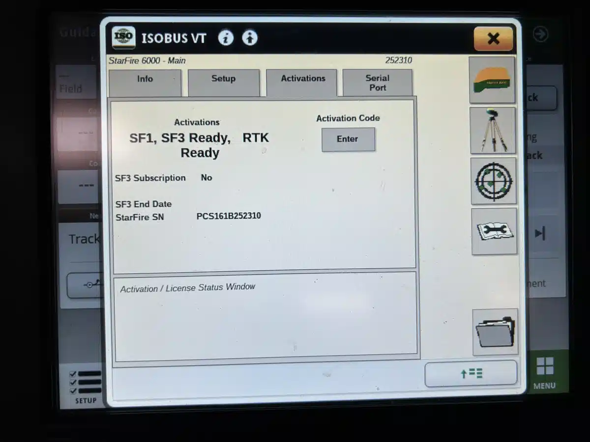 Gallery image 2 for 2019 John Deere StarFire 6000 RTK ready Guidance System