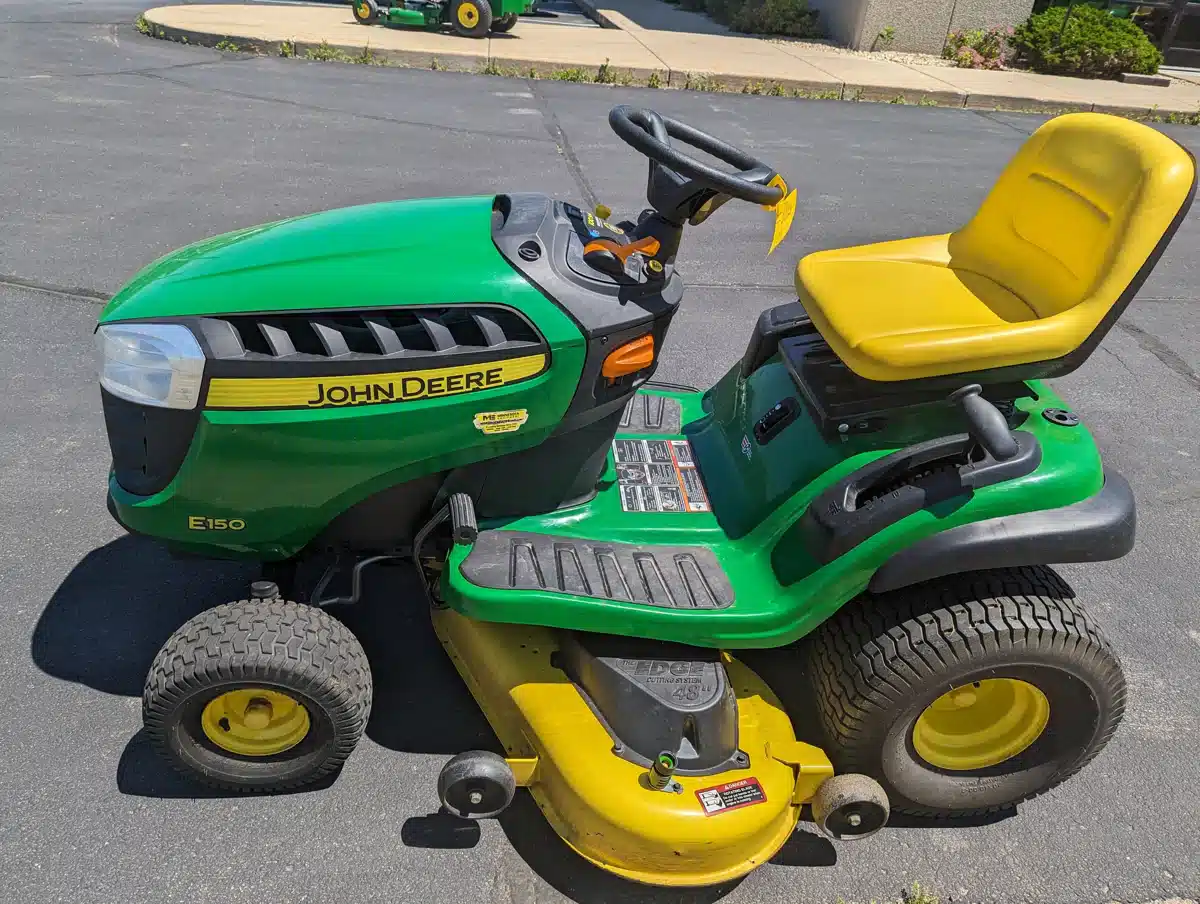 Used 2018 John Deere E150 Lawn Tractor AgDealer