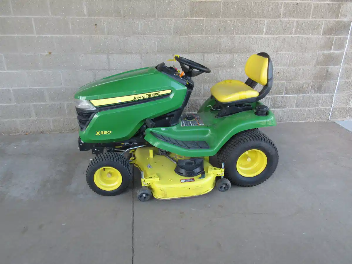 Gallery image 1 for Used 2017 John Deere X380 Lawn Tractor