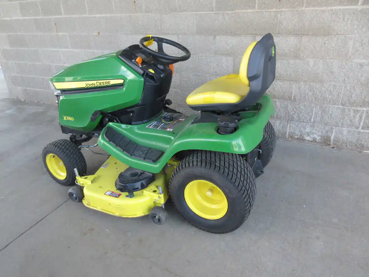 Gallery image 2 for Used 2017 John Deere X380 Lawn Tractor