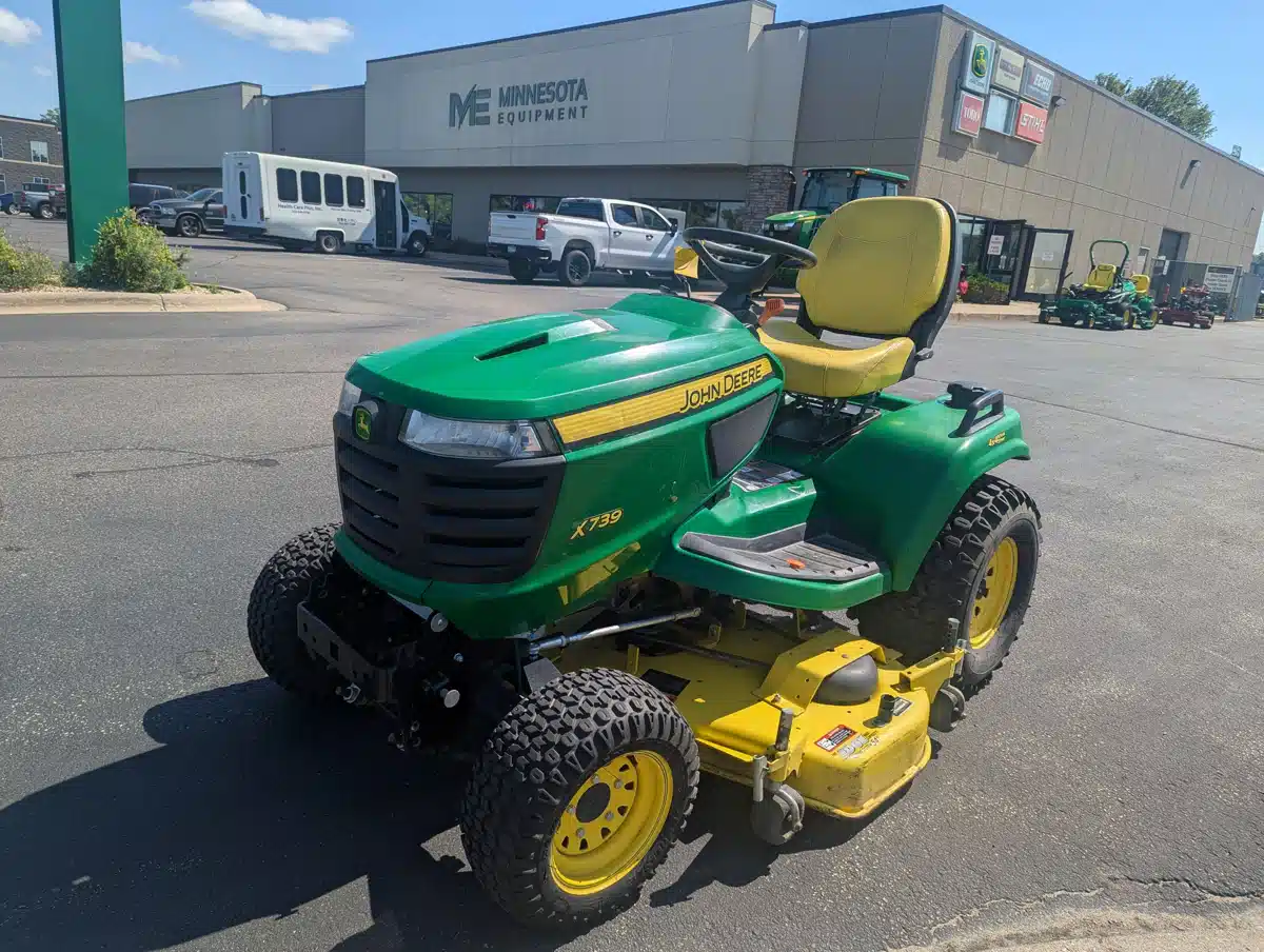 Gallery image 2 for Used 2014 John Deere X739 Lawn Tractor