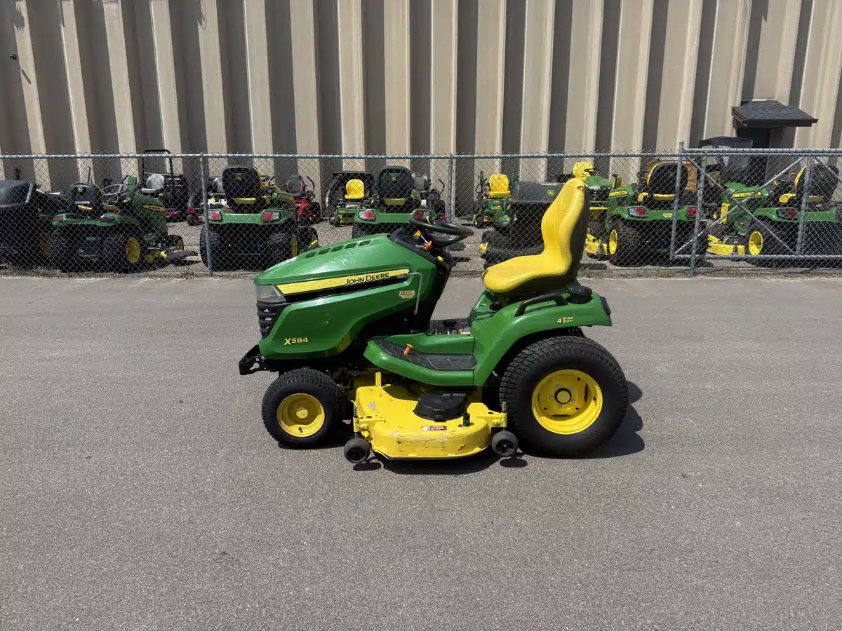 Gallery image 1 for Used 2017 John Deere X584 Lawn Tractor