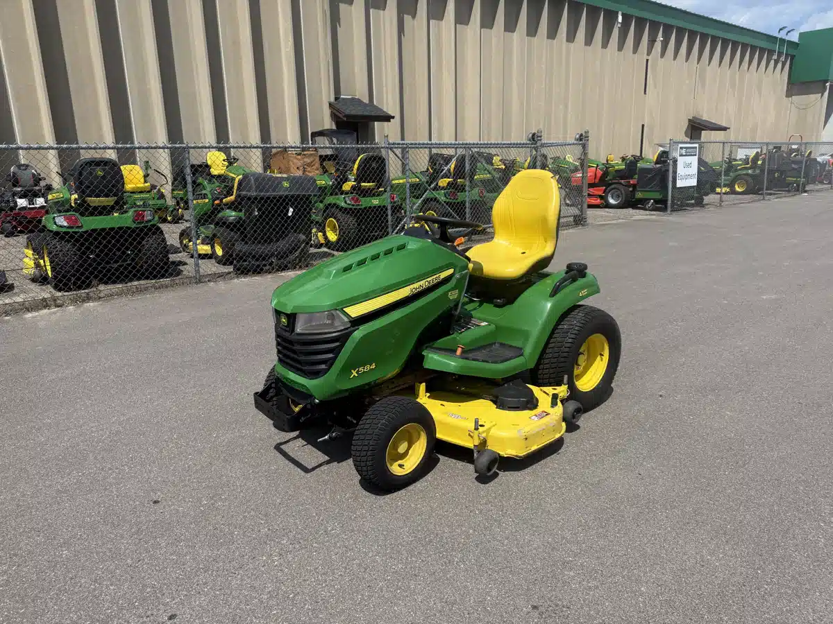 Gallery image 2 for Used 2017 John Deere X584 Lawn Tractor