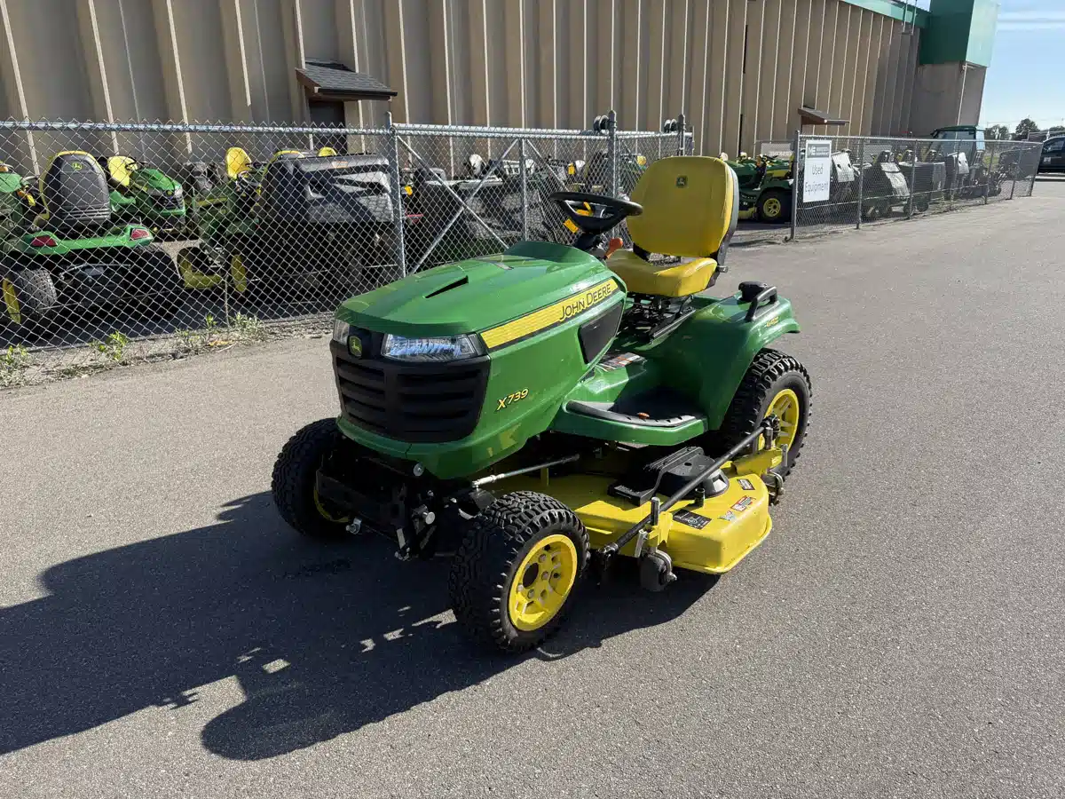 Gallery image 2 for Used 2020 John Deere X739 Lawn Tractor