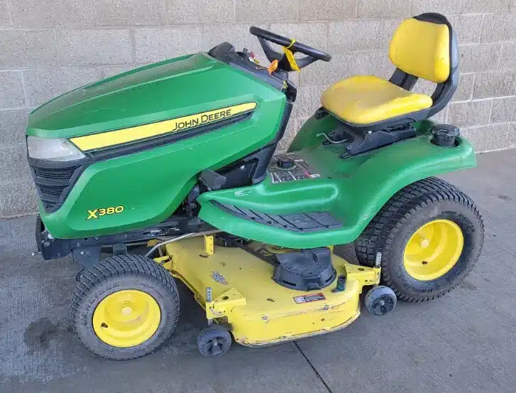 Used 2018 John Deere X380 Lawn Tractor