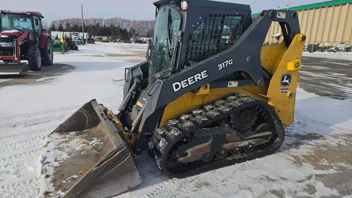 Used 2016 John Deere 317G Track Loader