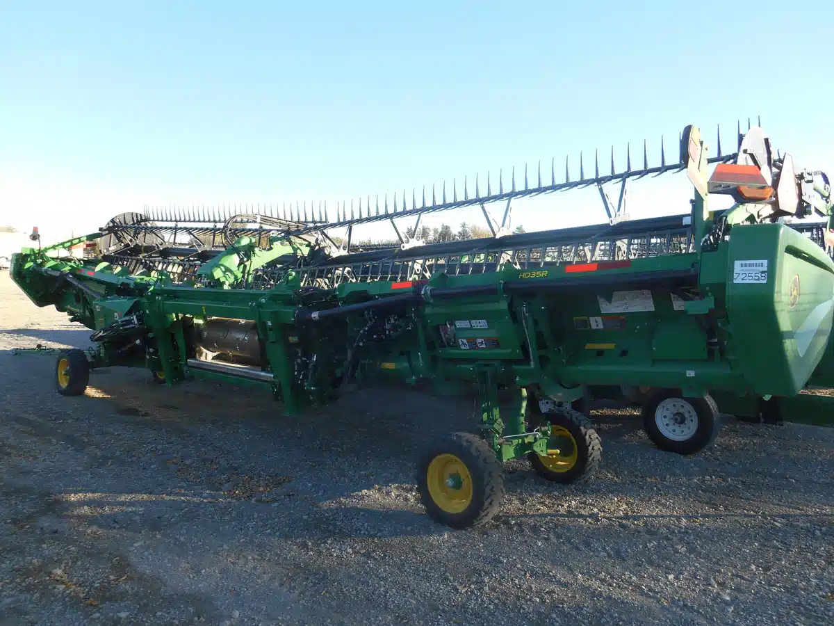 Gallery image 1 for Used 2023 John Deere HD35R Header Combine