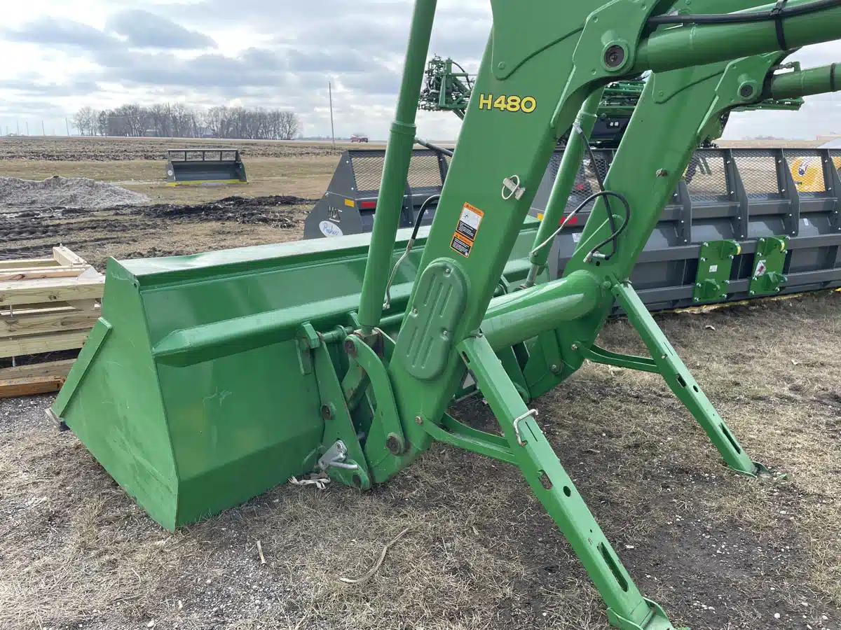 Gallery image 2 for Used 2011 John Deere H480 Tractor Loader