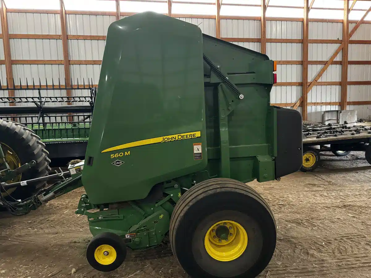 Gallery image 2 for Used 2023 John Deere 560M Round Baler