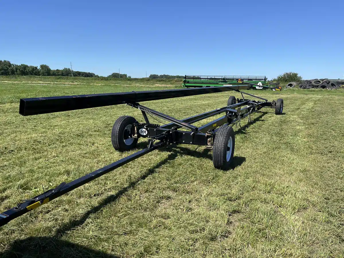 Gallery image 2 for Used 2021 J&M 4WS15 42' Header Cart