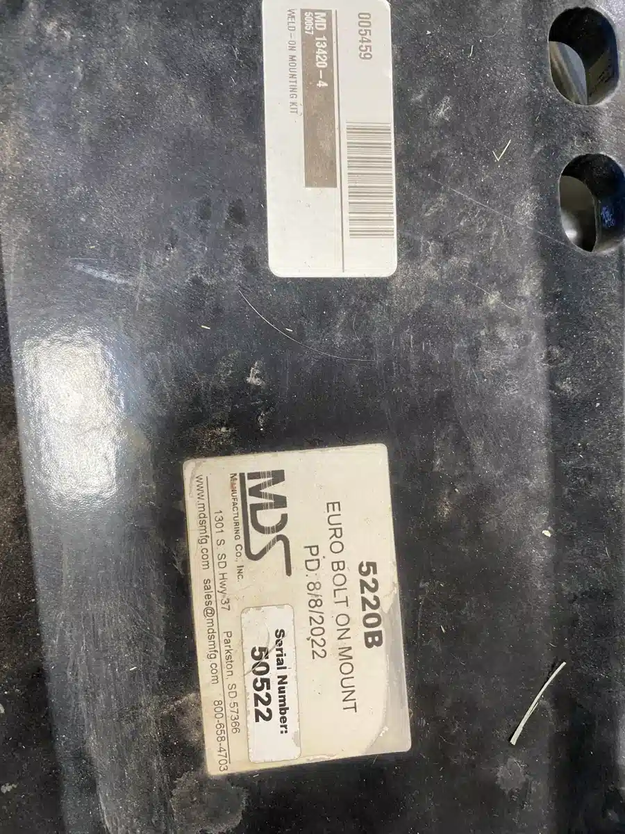 Gallery image 2 for Used 2022 MDS Manufacturing 5220B Attachment