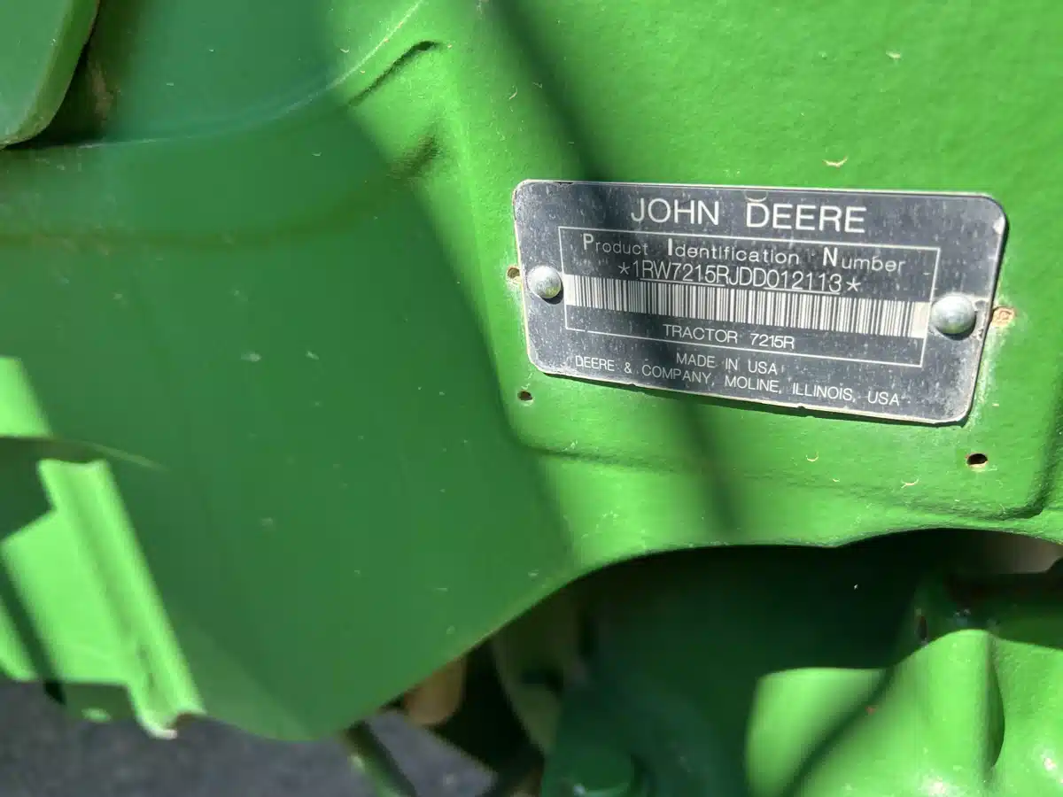 Gallery image 2 for Used 2013 John Deere 7215R Tractor