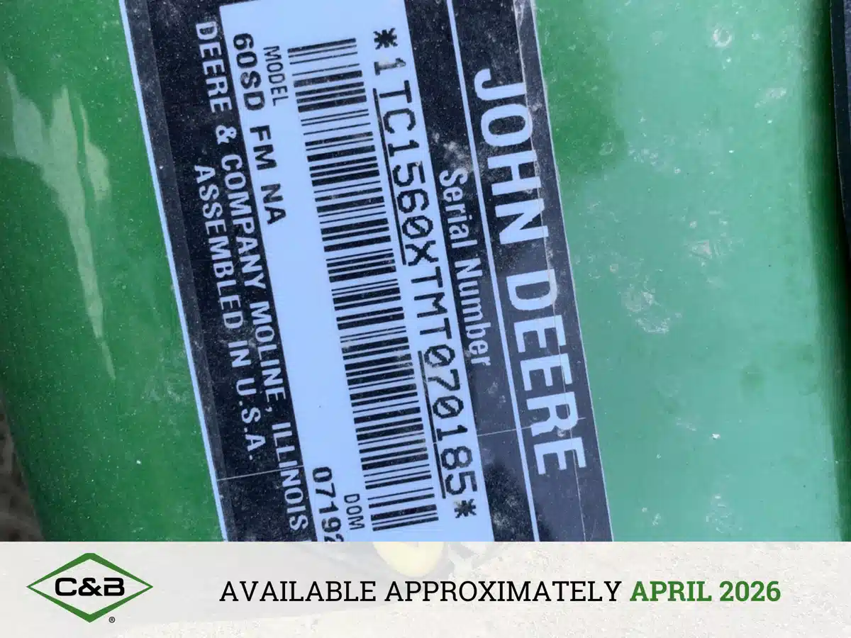 Gallery image 1 for Used 2021 John Deere 60SD Attachment