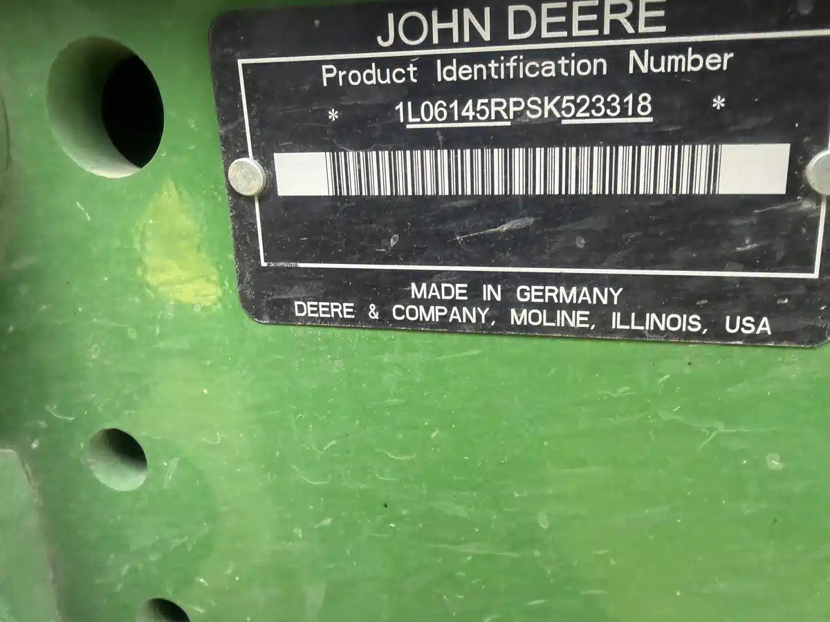 Gallery image 2 for 2025 John Deere 6R 145 Tractor
